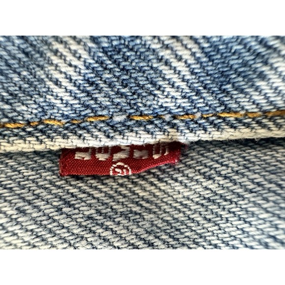 VTG Levi's 512 Jeans Womens 13 Short 28x28 Blue Tapered Leg High Rise Denim 90s - Picture 12 of 15